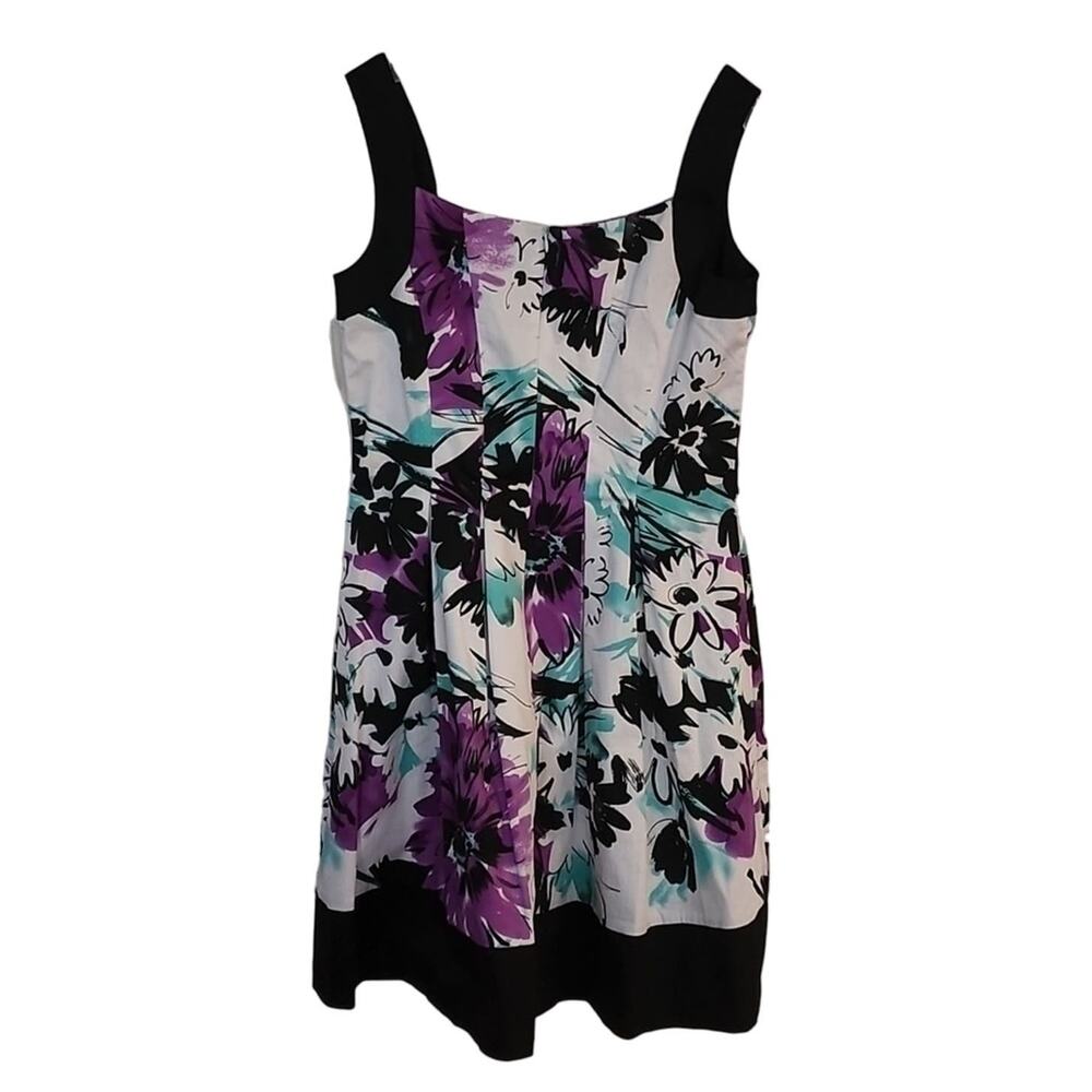 Dressbarn Abstract Floral Dress - Picture 5 of 8